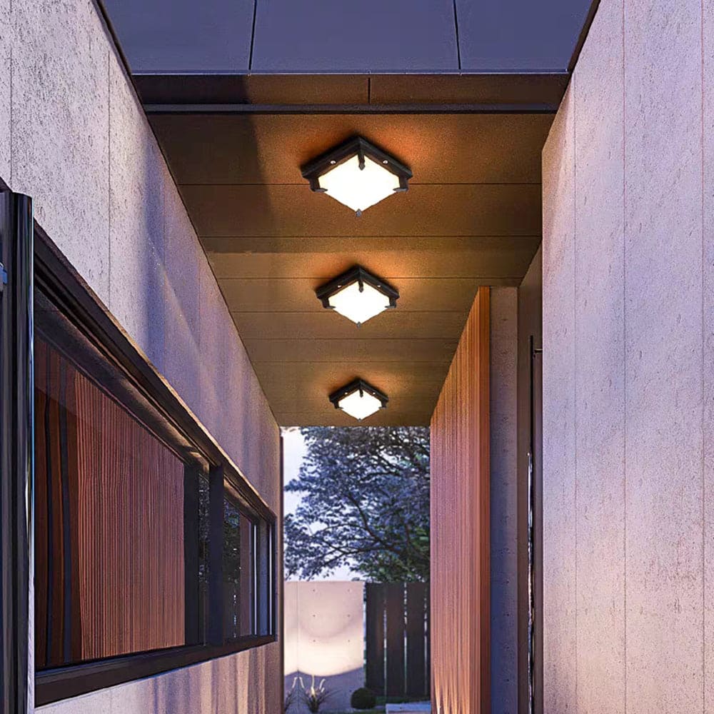 Outdoor Modern Waterproof Ceiling Light
