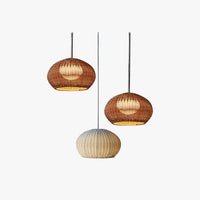Outdoor Modern Woven Bamboo Ceiling Light