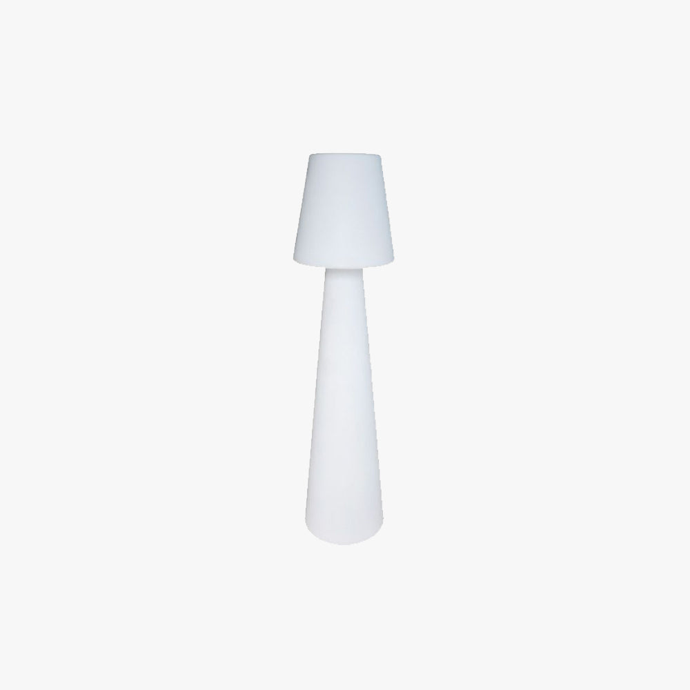 Outdoor Remote-Control Modern White Acrylic Lamp