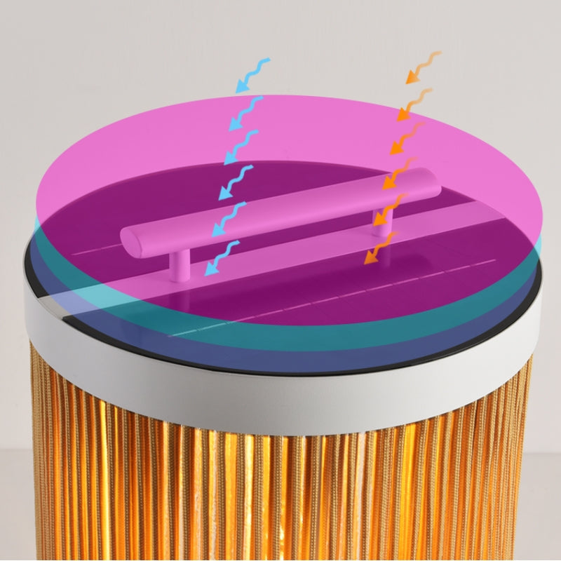 Outdoor Retro Lantern Floor Lamp, Rattan