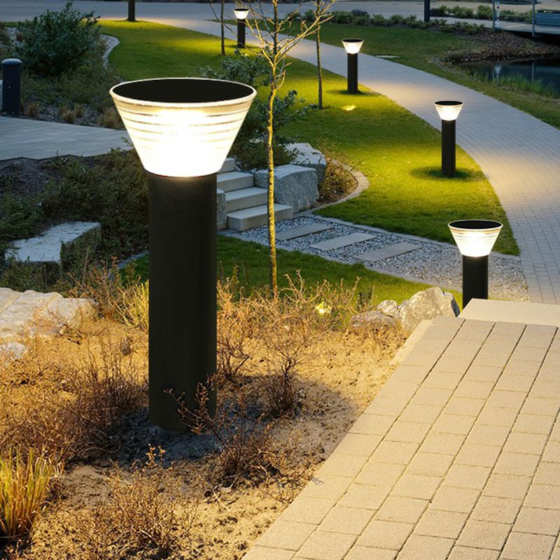 Outdoor Solar Bollard Light – Modern Design