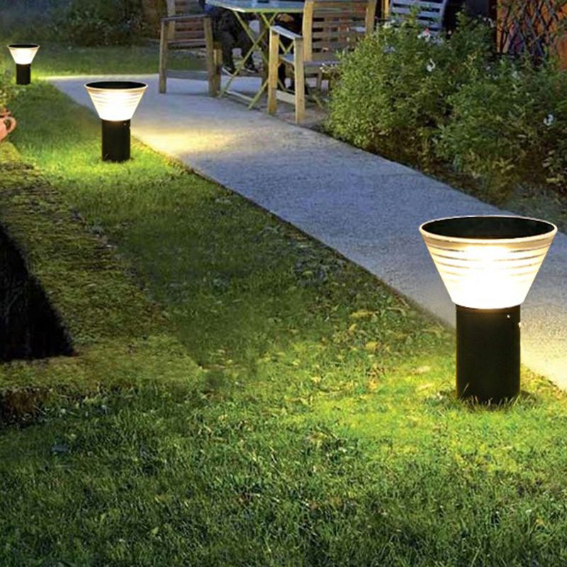 Outdoor Solar Bollard Light – Modern Design