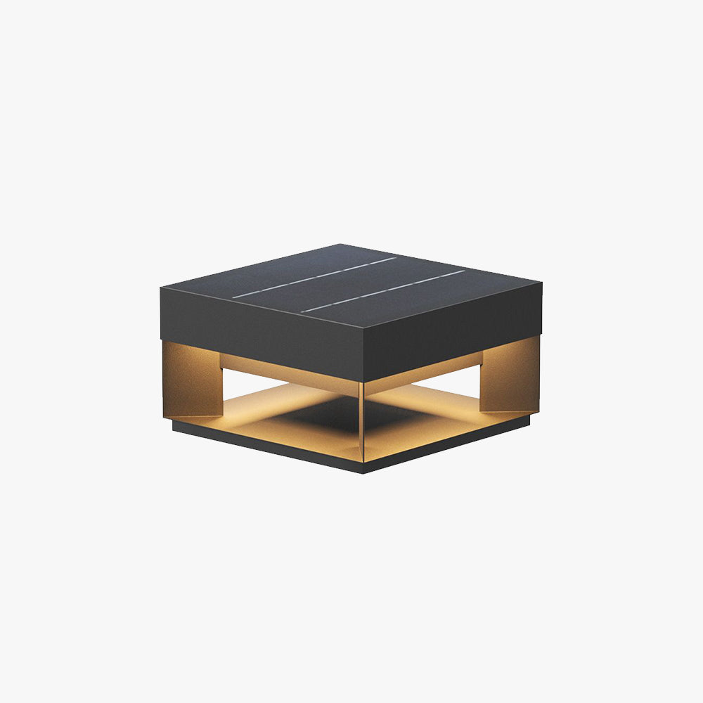 Outdoor Solar Post-Pier Mount Black Light