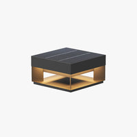Outdoor Solar Post-Pier Mount Black Light