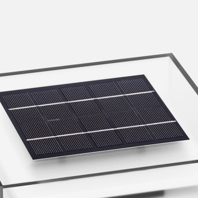 Outdoor Solar Powered Cubic Post-Pier Light