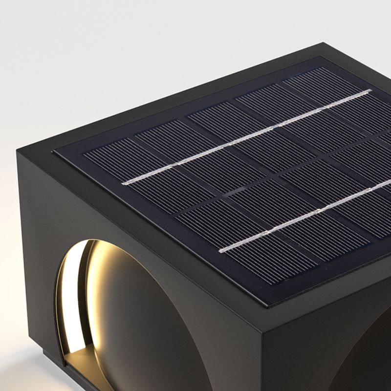 Outdoor: Solar-Powered Post & Pier Light