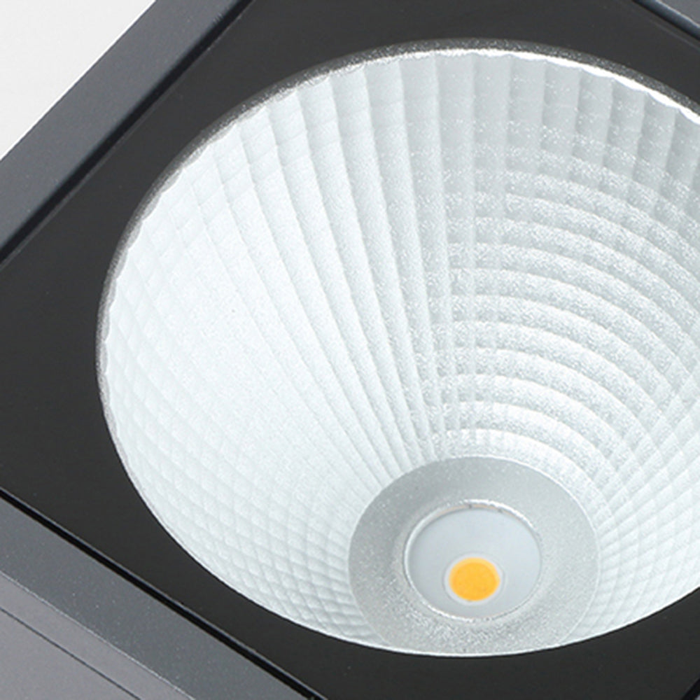 Outdoor Waterproof Gray Cube Ceiling Light