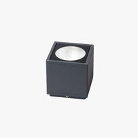 Outdoor Waterproof Gray Cube Ceiling Light