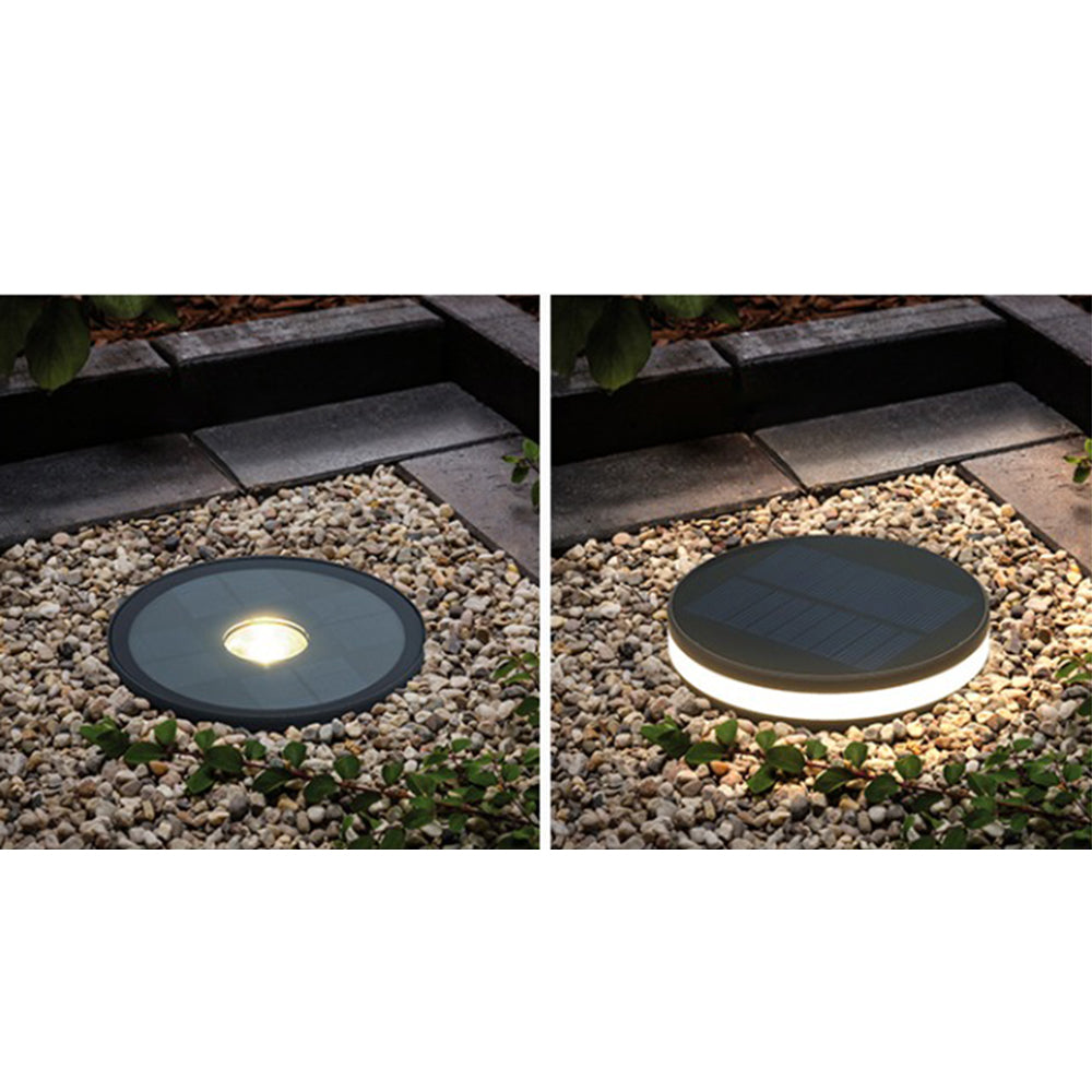 Outdoor Solar Ground Light, Modern Elegance