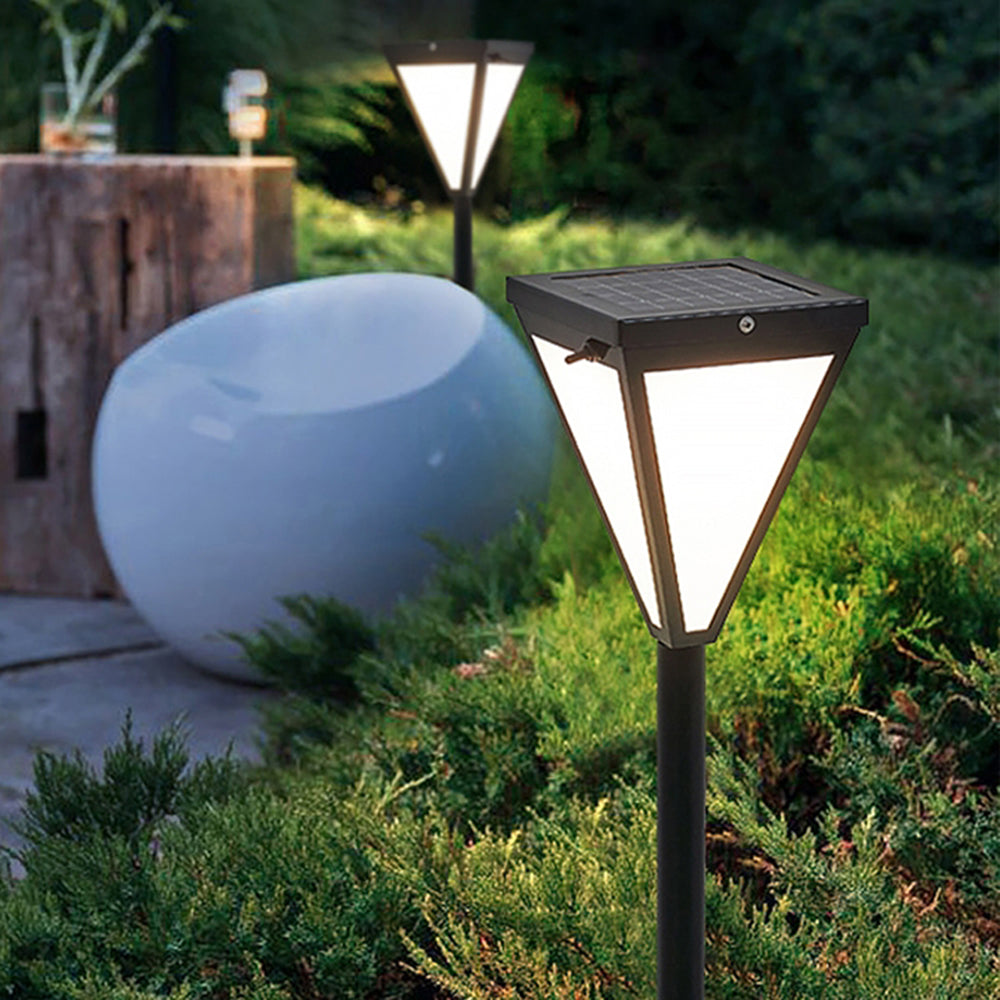 Outdoor Solar Path Light, Contemporary Look
