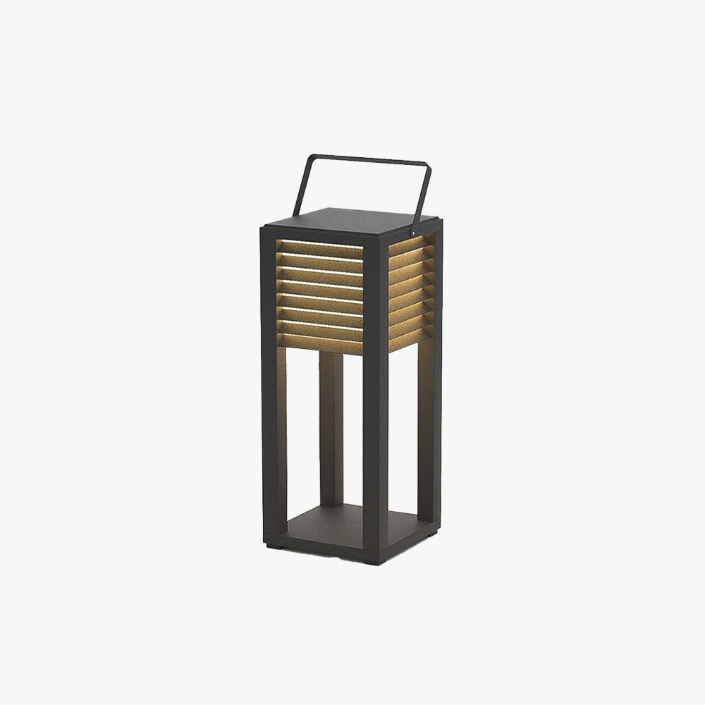Rustic Industrial Outdoor Lantern – Warm Glow