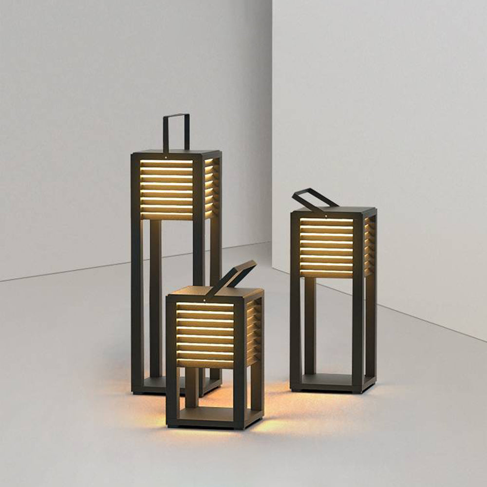 Rustic Industrial Outdoor Lantern – Warm Glow