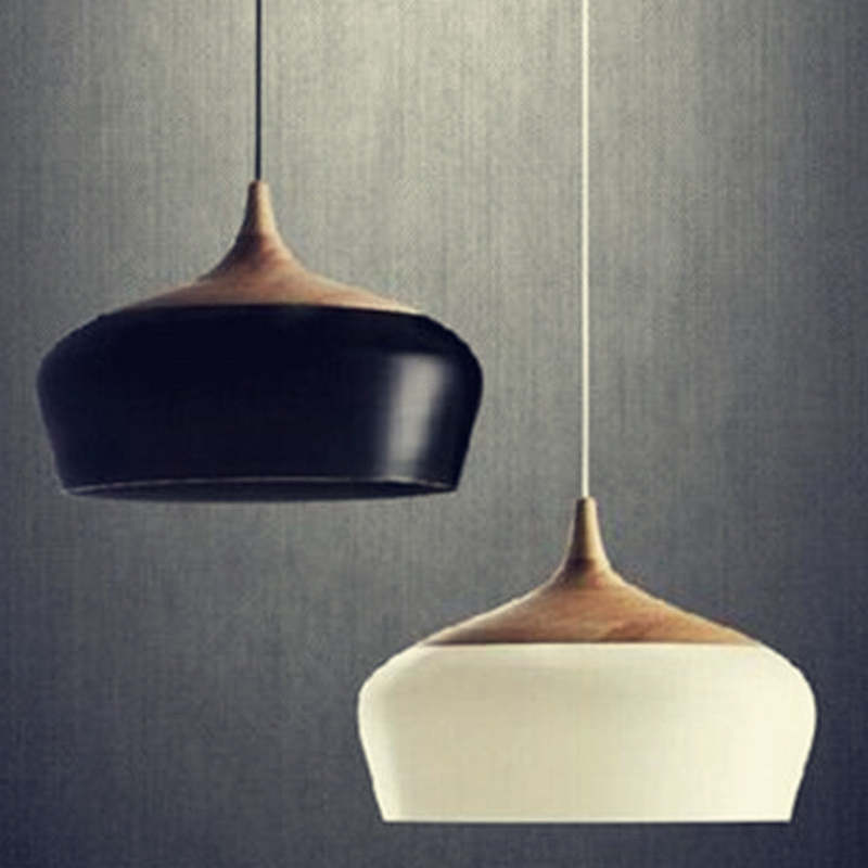 Scandinavian Dome Pendant Light, Mid-Century Flair