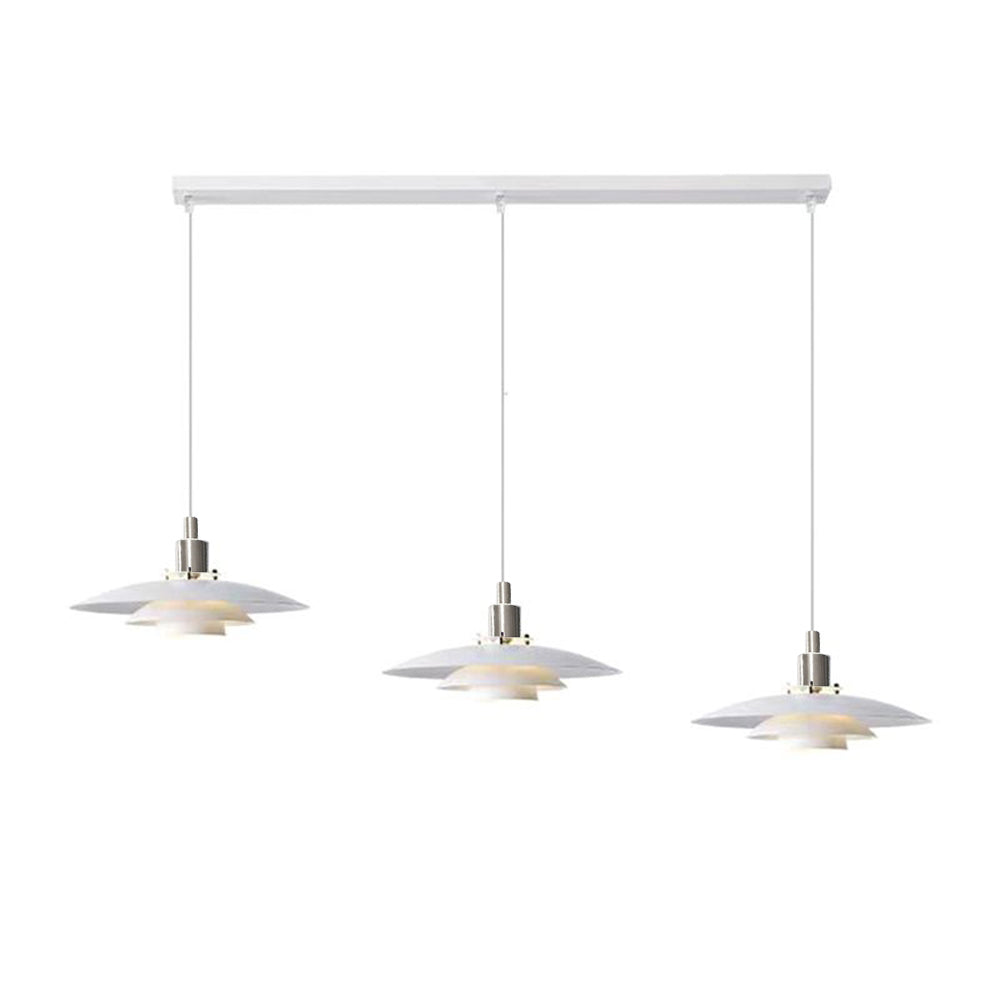 Scandinavian Pendant Light & Layered Disc Design