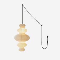 Sculptural Pendant Light & Minimalist Aesthetic