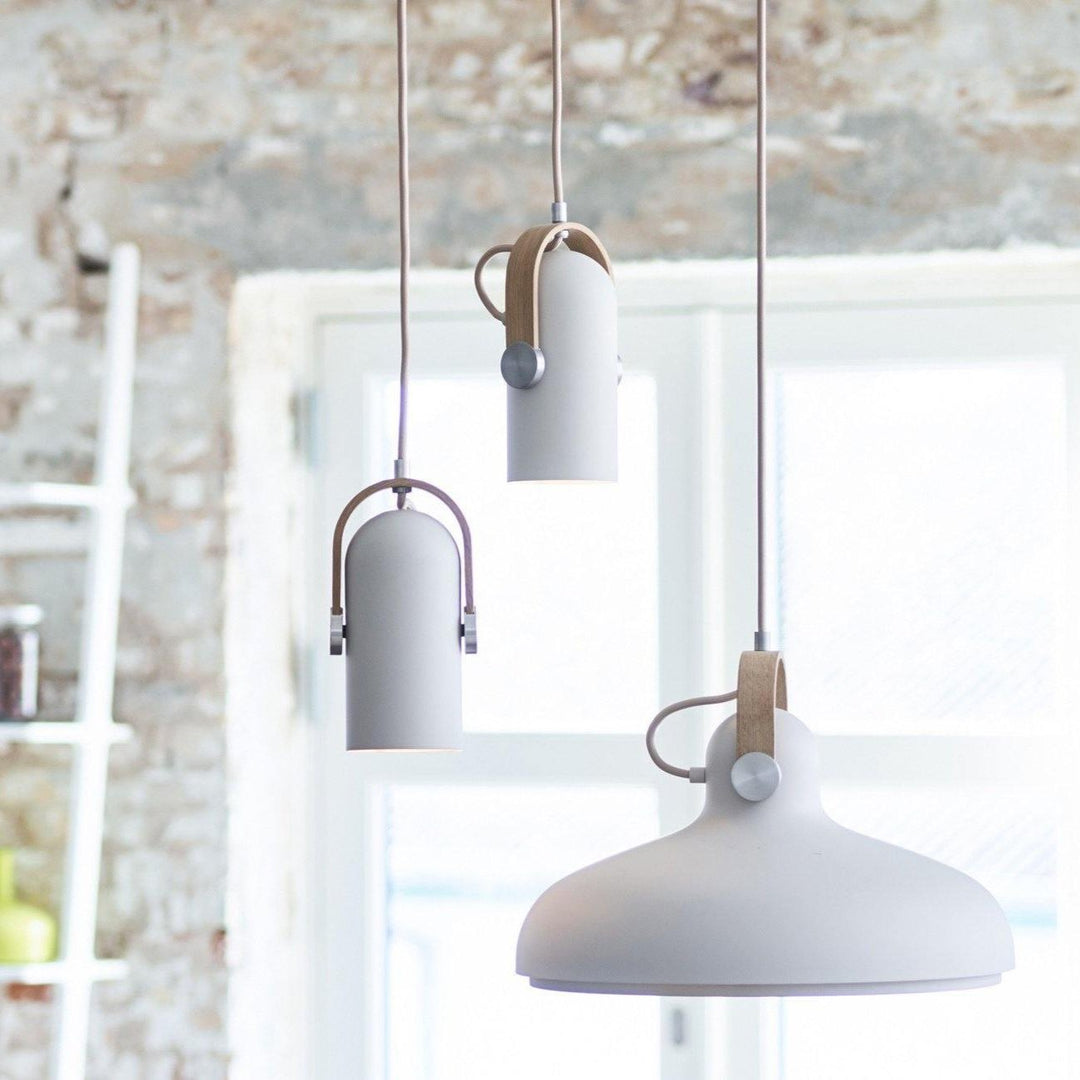 Sleek Mid-Century Pendant Light with Rotating Head