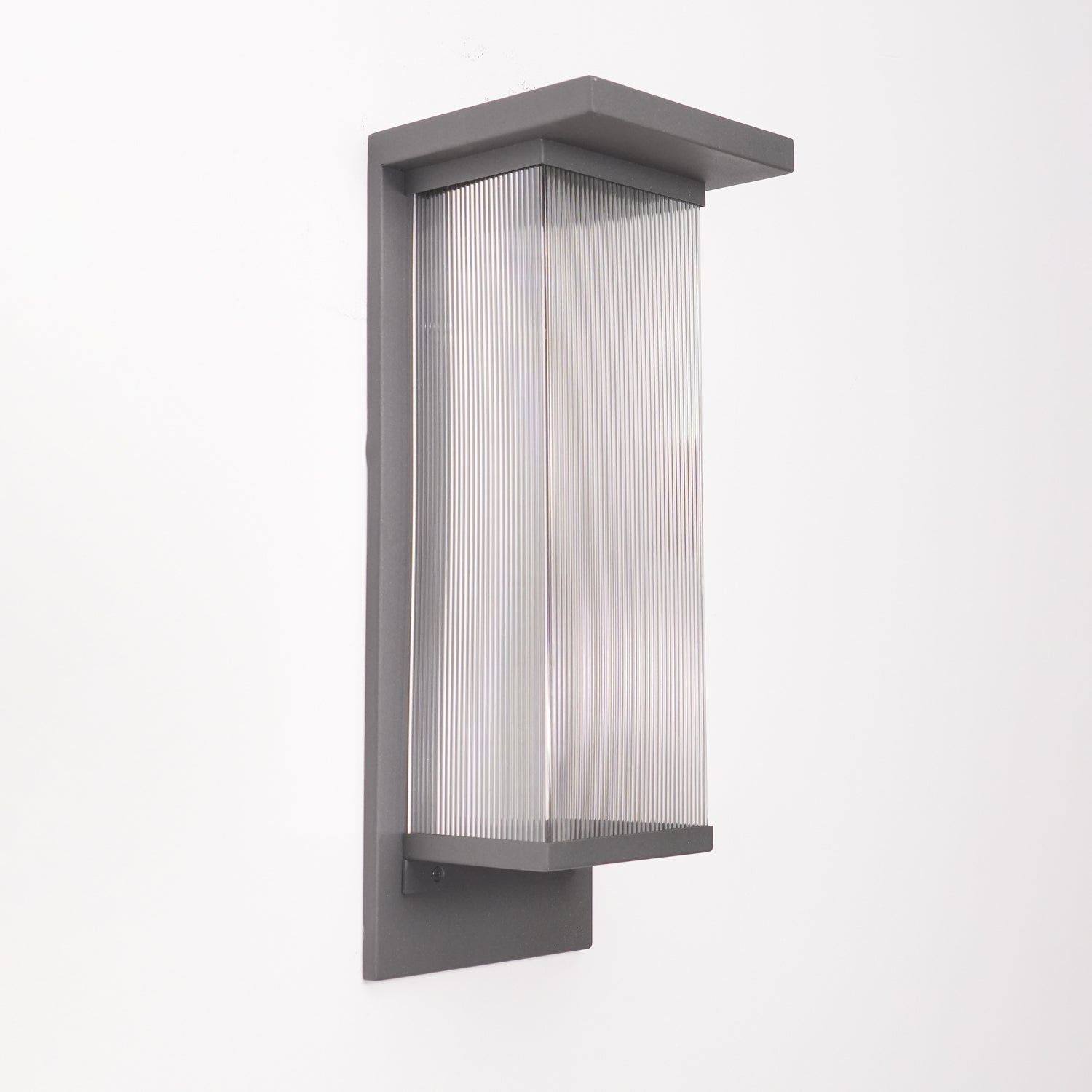Modern Rectangular Outdoor Wall Lamp with Sleek Waterproof Design
