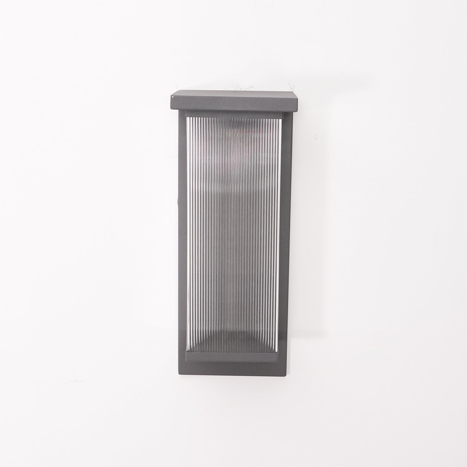Modern Rectangular Outdoor Wall Lamp with Sleek Waterproof Design