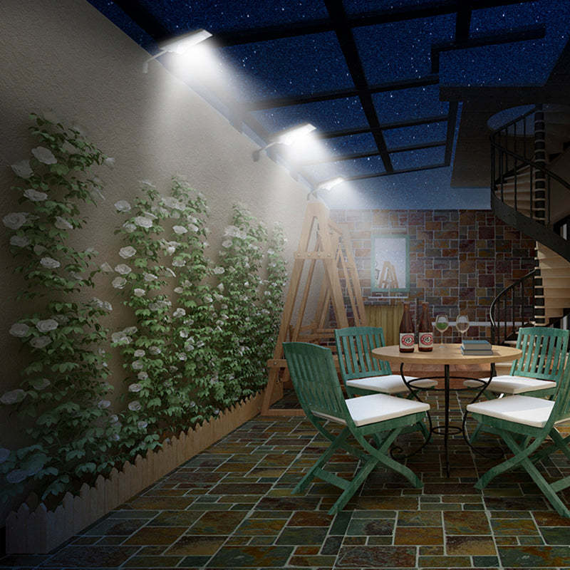 Solar Outdoor Wall Lamp with Motion Sensor – Energy-Saving LED Light