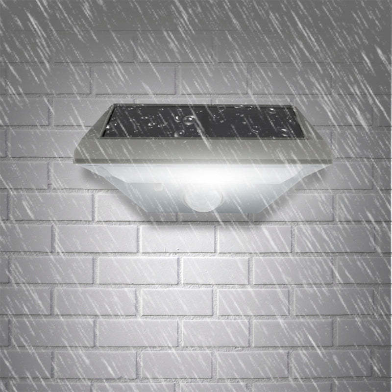 Solar Outdoor Wall Lamp with Motion Sensor – Energy-Saving LED Light