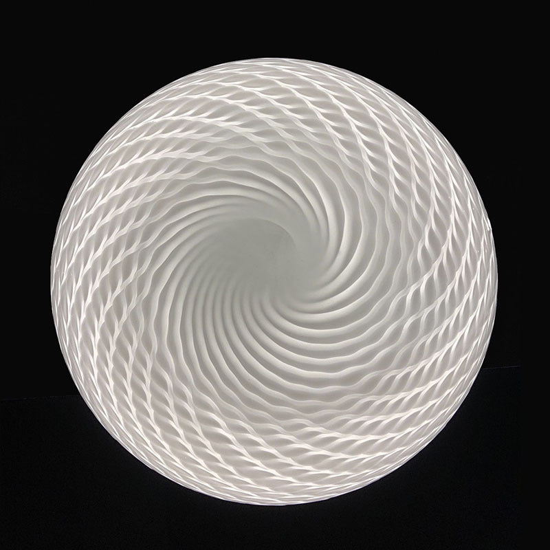 Spherical Glass Pendant Light with Adjustable Length