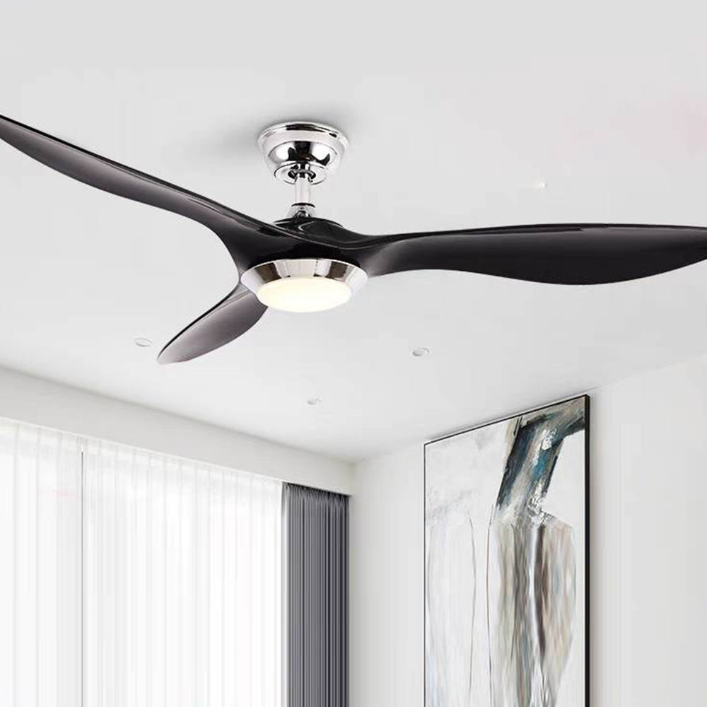 3-Blade Ceiling Fan with Light & Remote Control