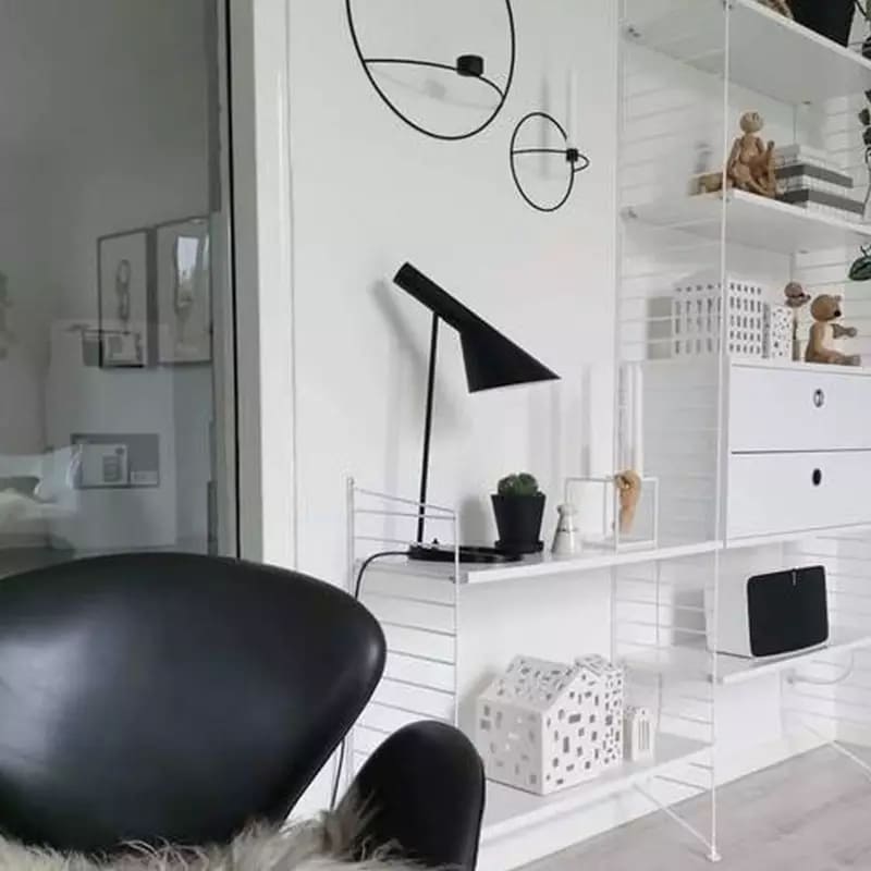 Adjustable Table Lamp – Danish Modern Iron Design