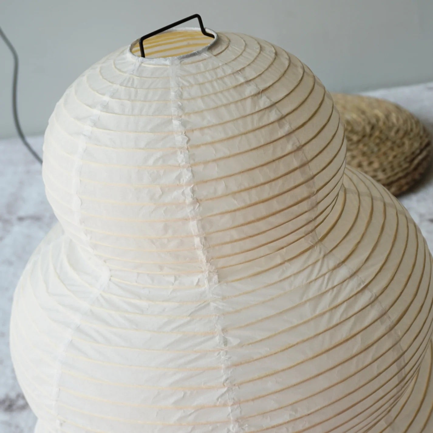 Akari Style Table Lamp - Washi Paper Lantern Design