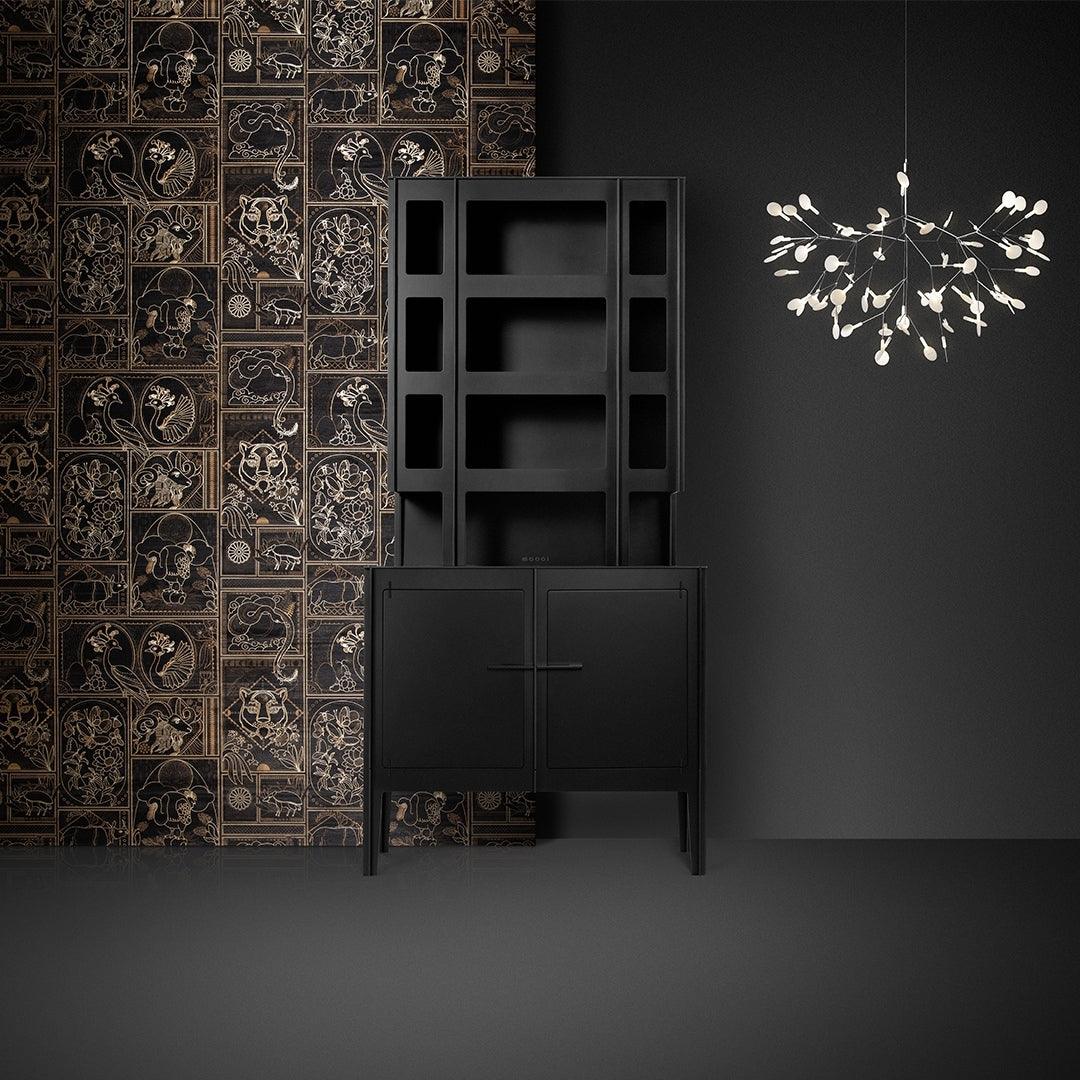 Black Firefly Chandelier - Modern Design