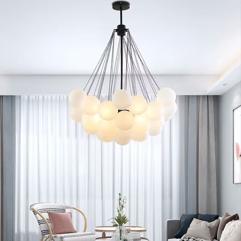 Bubble Chandelier – Modern Nordic Glass Design