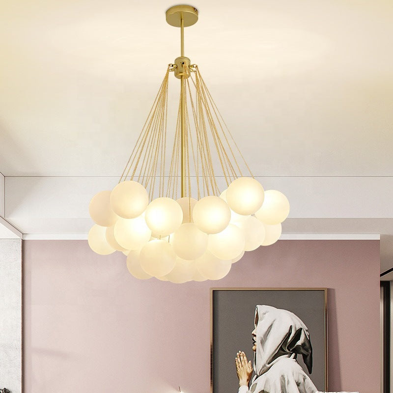 Bubble Chandelier – Modern Nordic Glass Design