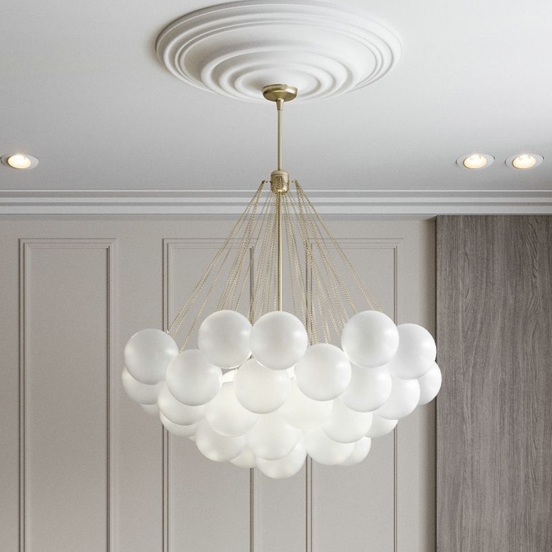 Bubble Chandelier – Modern Nordic Glass Design