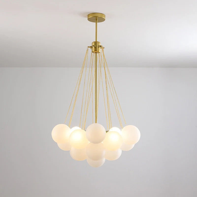 Bubble Chandelier – Modern Nordic Glass Design