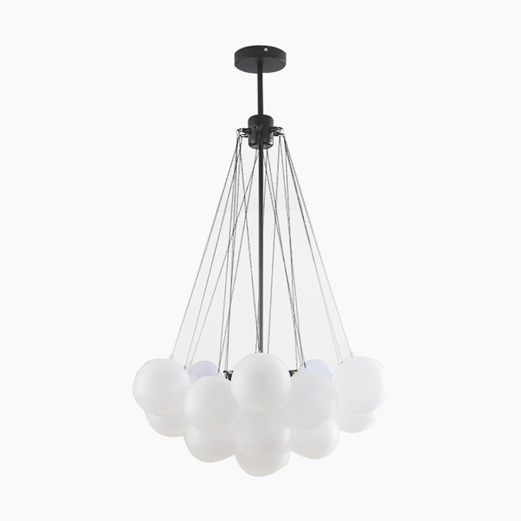 Bubble Chandelier – Modern Nordic Glass Design