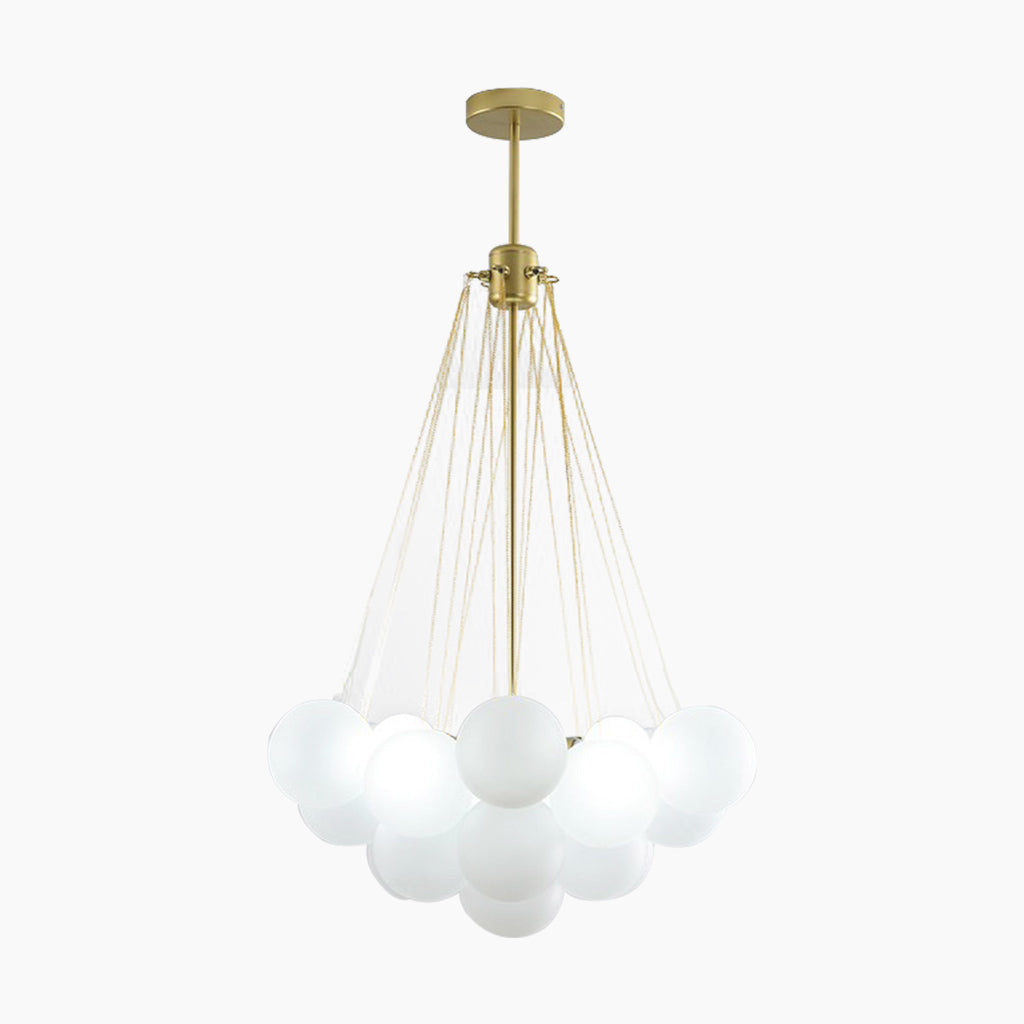 Bubble Chandelier – Modern Nordic Glass Design