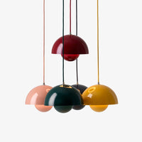 Colorful Flowerpot Hanging Pendant Light