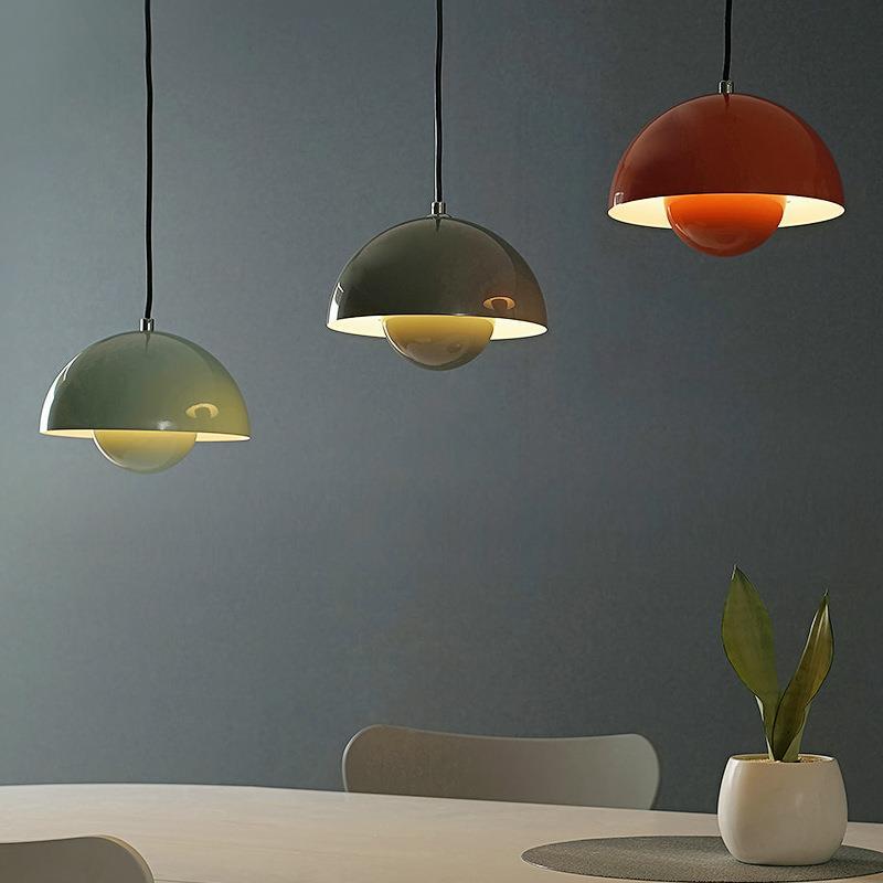 Colorful Flowerpot Hanging Pendant Light