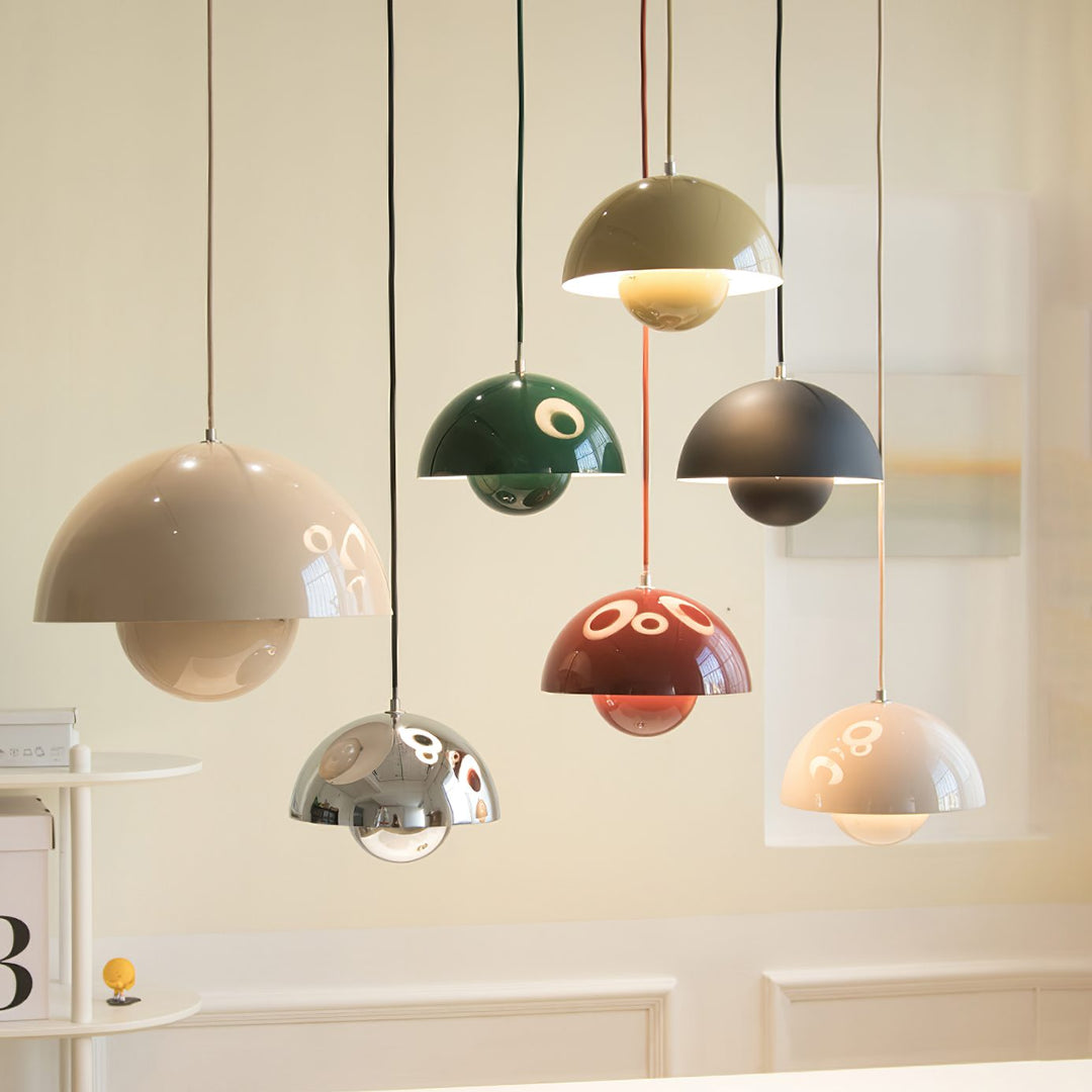 Colorful Flowerpot Hanging Pendant Light