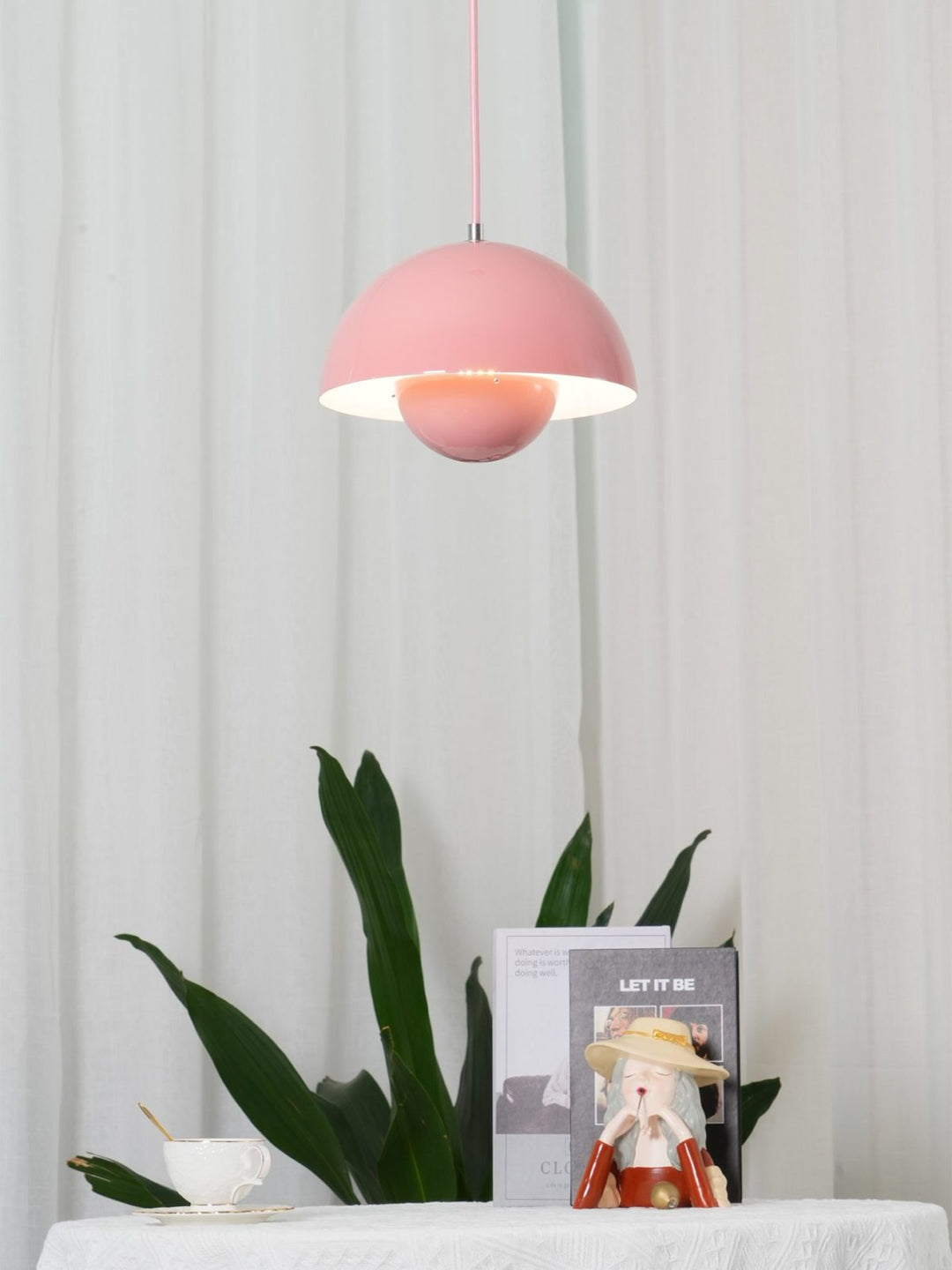 Colorful Flowerpot Hanging Pendant Light