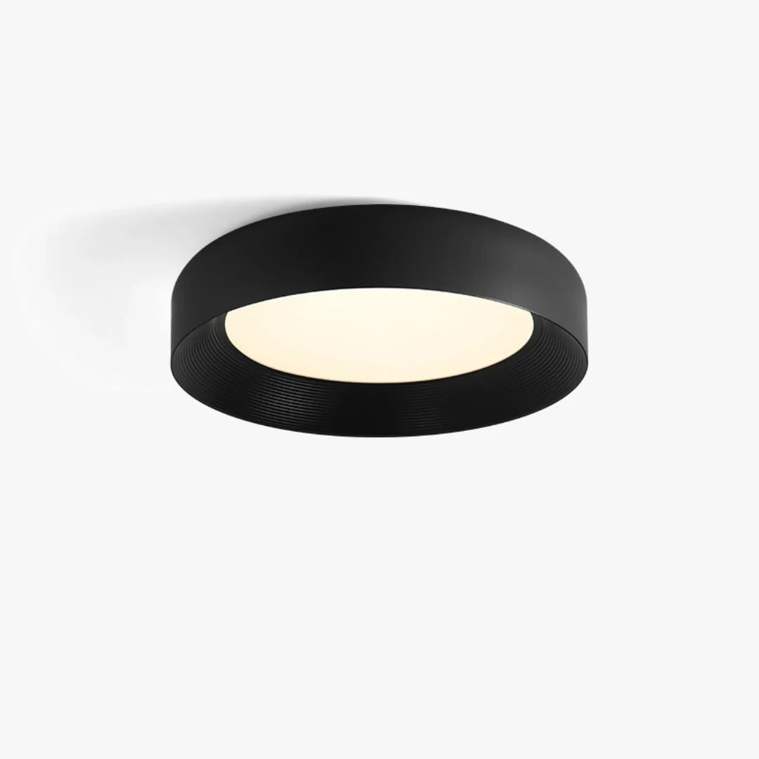 Contemporary Black Ceiling Light Design