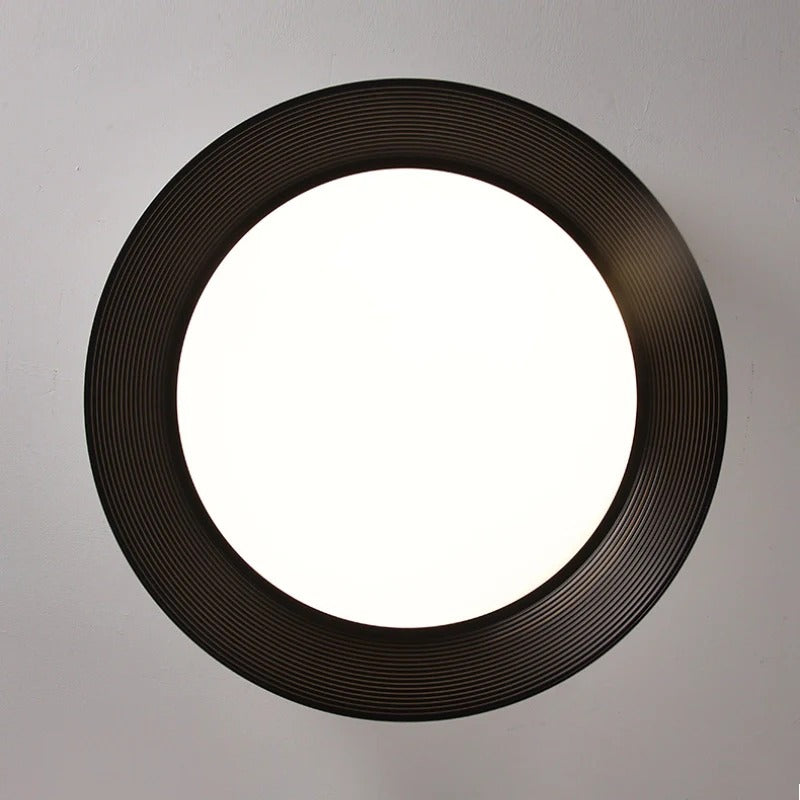 Contemporary Black Ceiling Light Design