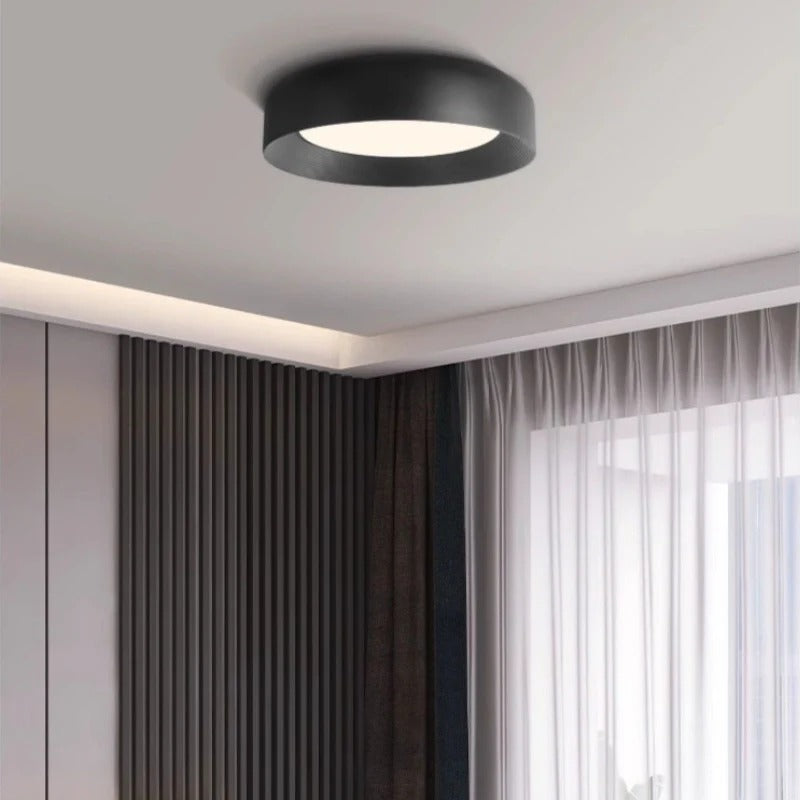 Contemporary Black Ceiling Light Design