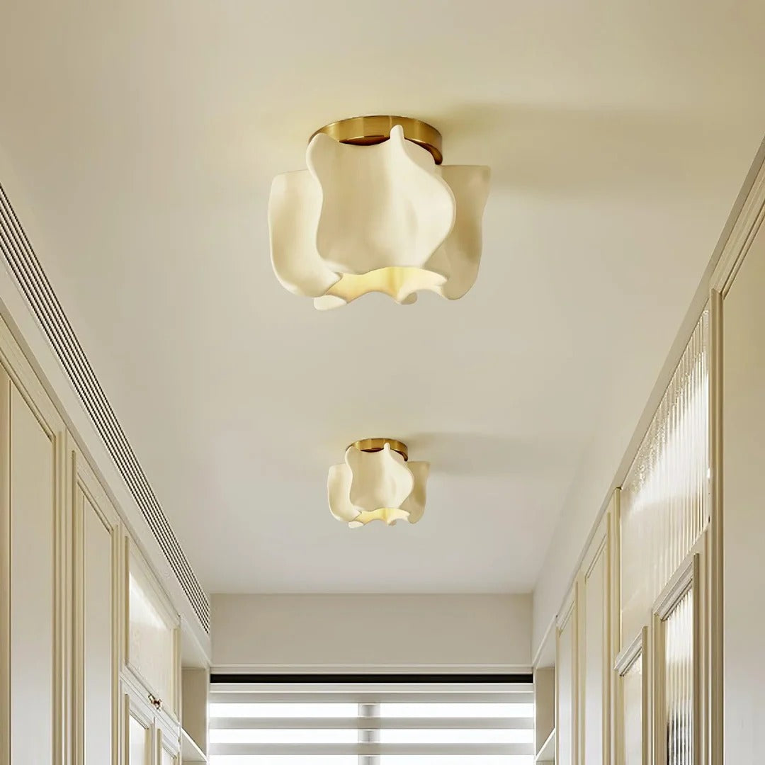 Creative Twisted Flower Ceiling Light