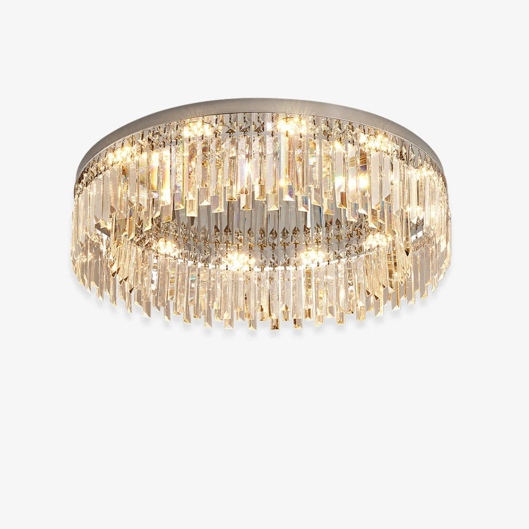 Crystal Ceiling Light - Luxury Modern Design