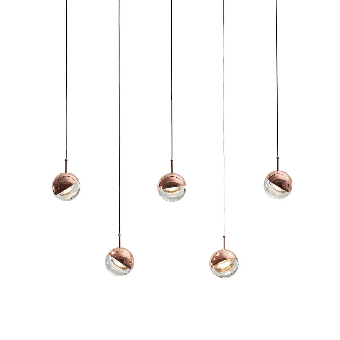 Elegant Ball Chandelier – Adjustable LED Pendant Light