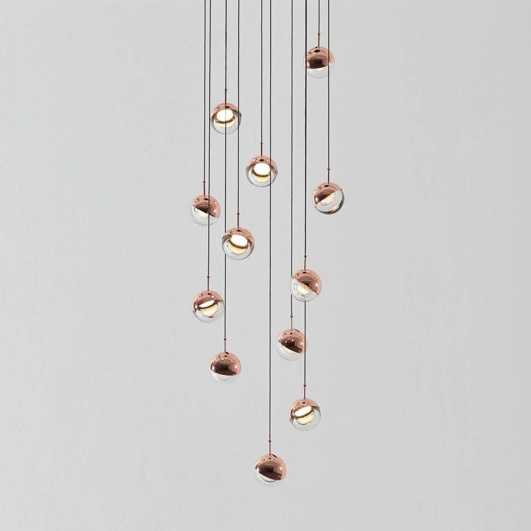 Elegant Ball Chandelier – Adjustable LED Pendant Light