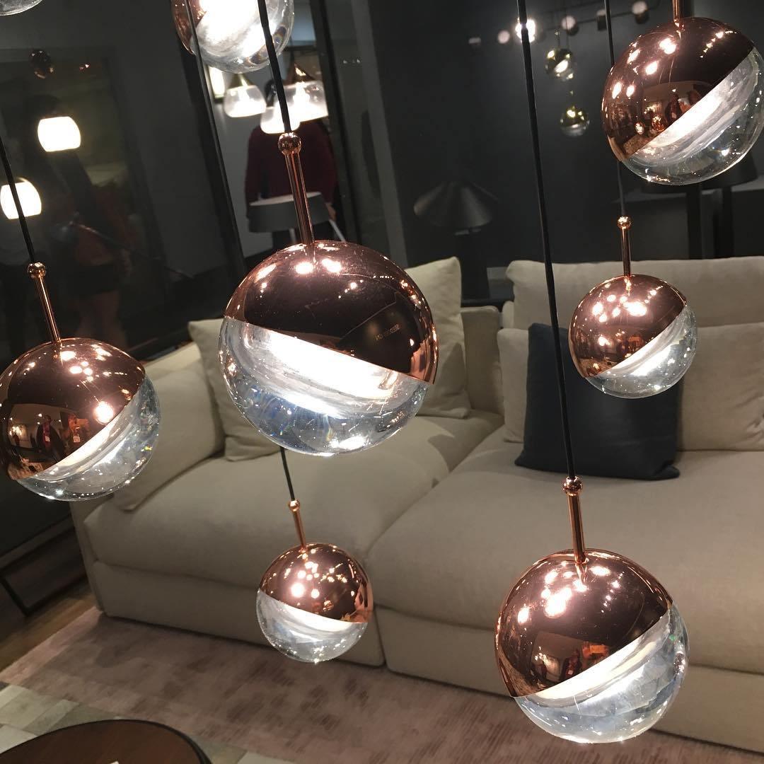 Elegant Ball Chandelier – Adjustable LED Pendant Light