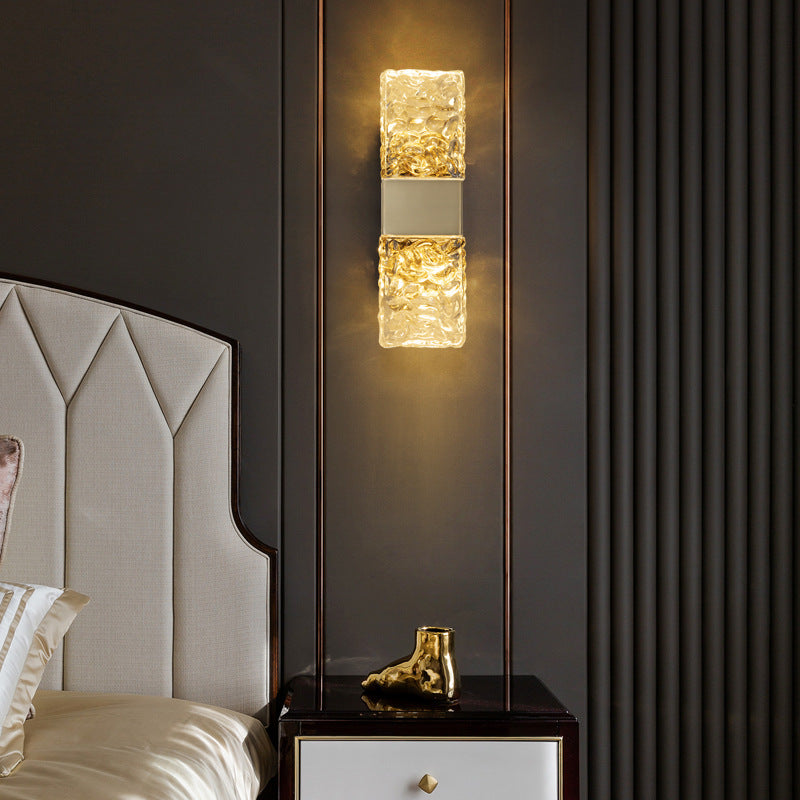 Elegant Crystal Wall Sconce Fixture