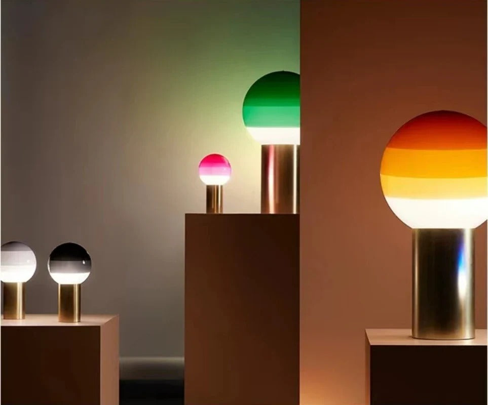 Elegant Gradient Glass Table Lamp