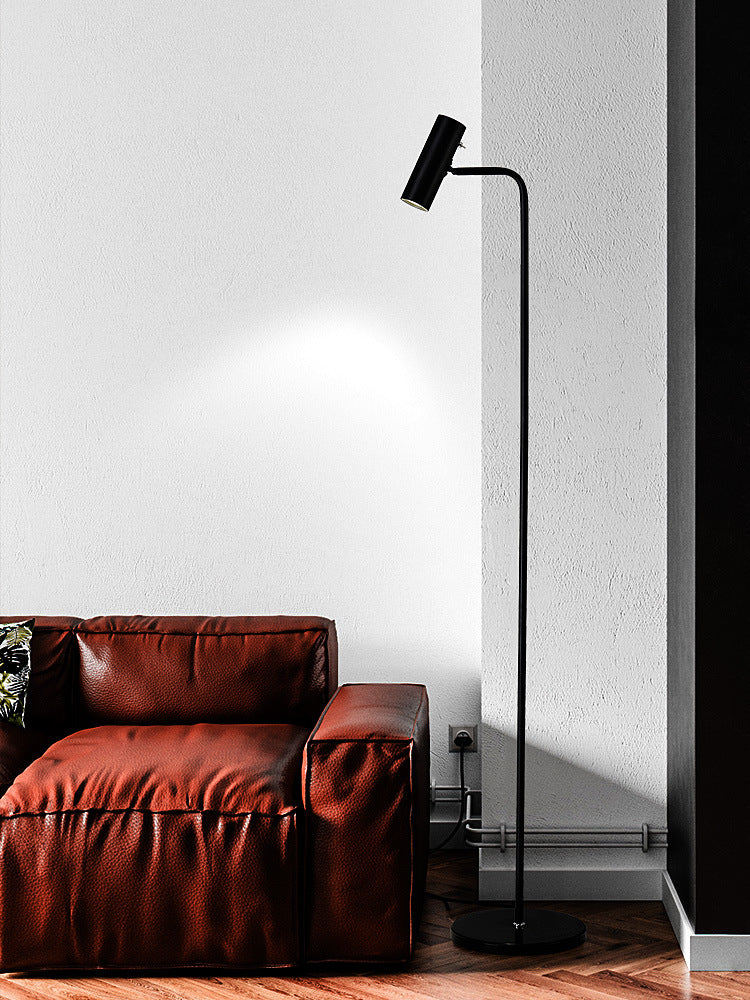 Elegant Minimalist Satin Brass Lamp